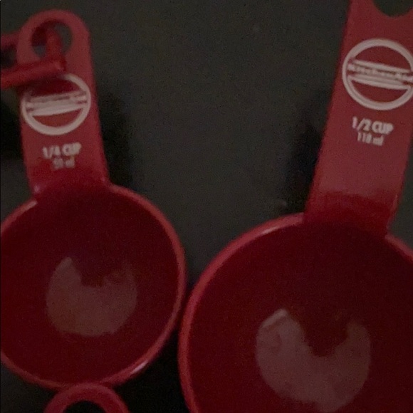 Kitchen aid measuring cup set red - Picture 8 of 8